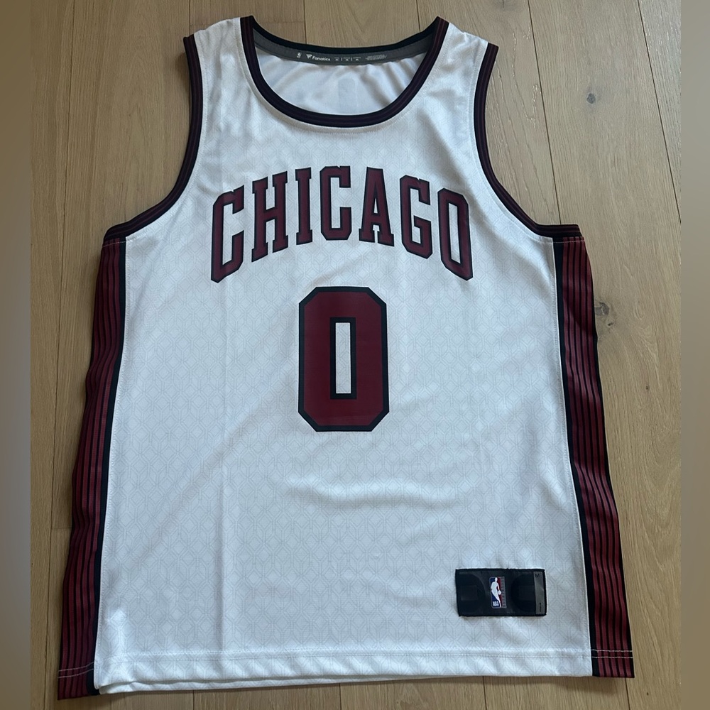 Fanatics Chicago Bulls Coby White City Edition Jersey 2022-2023